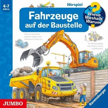 Fahrzeuge auf der Baustelle by Wieso? Weshalb? Warum? junior - album cover