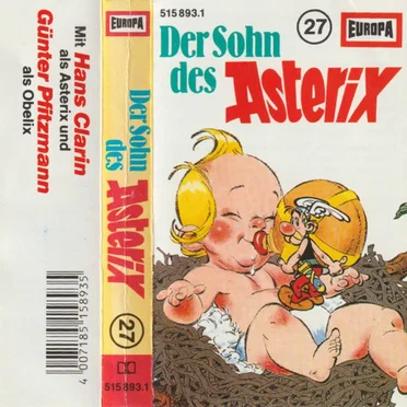 Asterix 27: Der Sohn des Asterix by René Goscinny - album cover