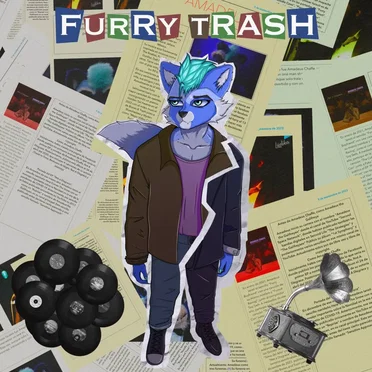 Furry Trash by Amadeus Chaffe - album cover