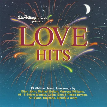 Walt Disney Records Presents Love Hits by Various Artists - album cover