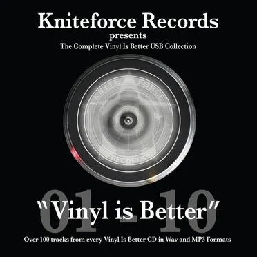 Kniteforce Records Presents The Complete Vinyl Is Better USB Collection by Various Artists - album cover