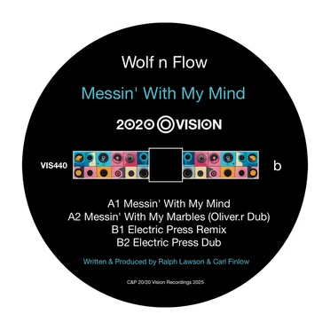 Messin’ With My Mind by Wolf n' Flow - album cover