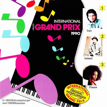 International Melodi Grand Prix 1990 by Various Artists - album cover