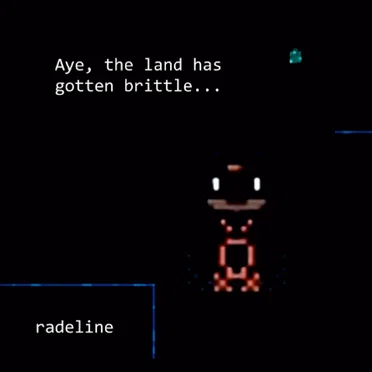 aye the land has gotten brittle