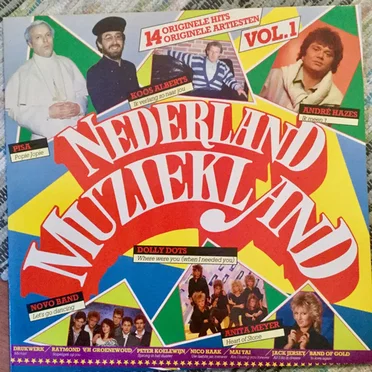 Nederland muziekland: 14 originele hits by Various Artists - album cover