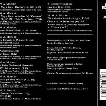 Amadeus (More Music from the Original Soundtrack of the Film) by Various Artists - album cover