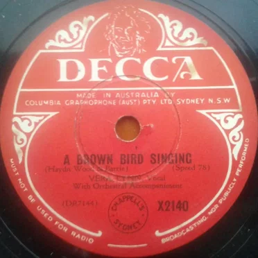 A Brown Bird Singing / Ave Maria