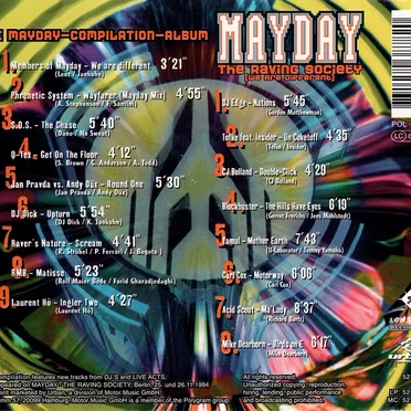 Mayday: The Raving Society by Various Artists - album cover