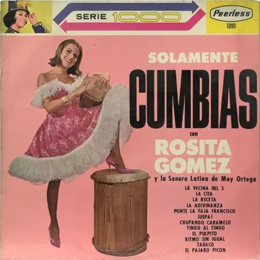 Solamente cumbias by Rosita Gómez - album cover