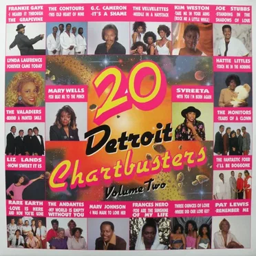 20 Detroit Chartbusters, Volume Two by Various Artists - album cover