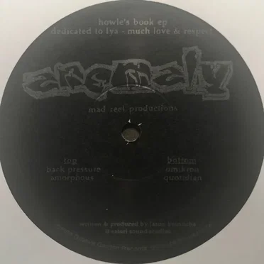 Howle's Book EP by Anomaly - album cover