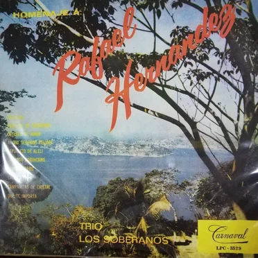 Homenaje a Rafael Hernandez by Trio Los Soberanos - album cover