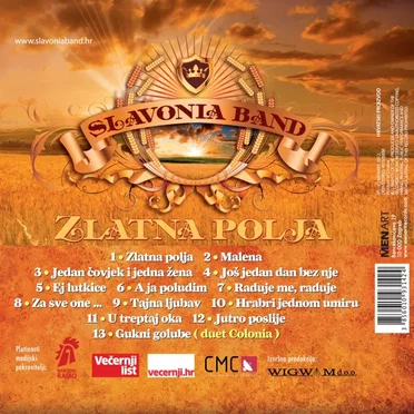 Zlatna Polja by Slavonia Bend - album cover