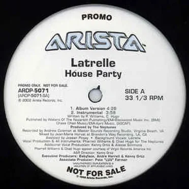 House Party (Kaytranada edit) by Latrelle - album cover