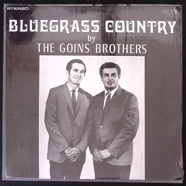 Bluegrass Country by The Goins Brothers - album cover
