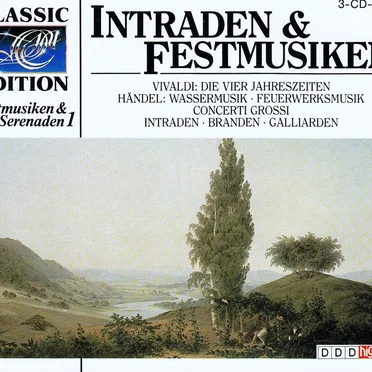 Festmusiken & Serenaden 1: Intraden & Festmusiken by Various Artists - album cover