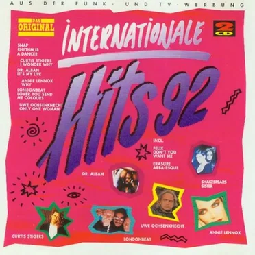 Internationale Hits 92 by Various Artists - album cover