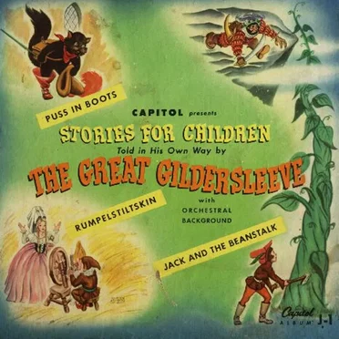 Stories for Children Told in His Own Way by the Great Gildersleeve by Harold Peary - album cover