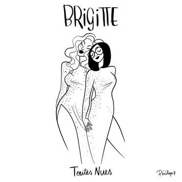 Toutes nues by Brigitte - album cover