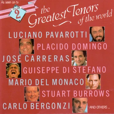 The Greatest Tenors Volume 2 by Various Artists - album cover