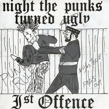 Night the Punks Turned Ugly by 1st Offence - album cover