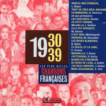 Les Plus Belles Chansons françaises : 1930-39 by Various Artists - album cover