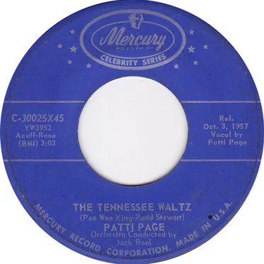 The Tennessee Waltz / With My Eyes Wide Open I’m Dreaming