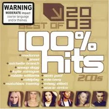 100% Hits: Best of 2003 by Various Artists - album cover