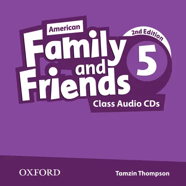 American Family and Friends 2nd Edition: Level 5: Class Audio CDs by Oxford University Press - album cover