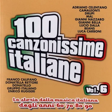 100 canzonissime italiane, Vol. 6 by Various Artists - album cover