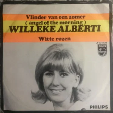 Vlinder van een zomer / Witte rozen