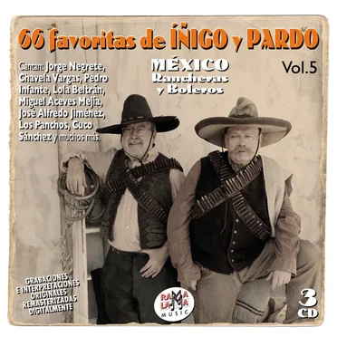 Las 66 favoritas de Iñigo y Pardo, vol.5: México rancheras y boleros by Various Artists - album cover