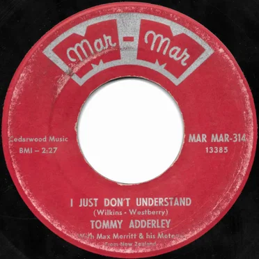 I Just Don’t Understand by Tommy Adderley - album cover
