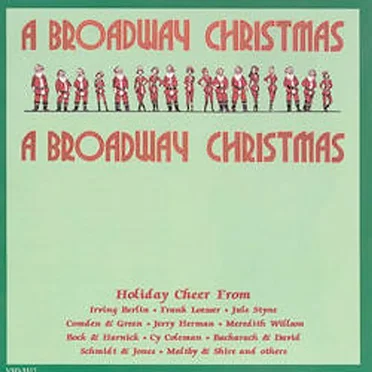 A Broadway Christmas by Various Artists - album cover