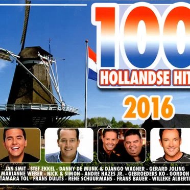100 Hollandse Hits 2016 by Various Artists - album cover