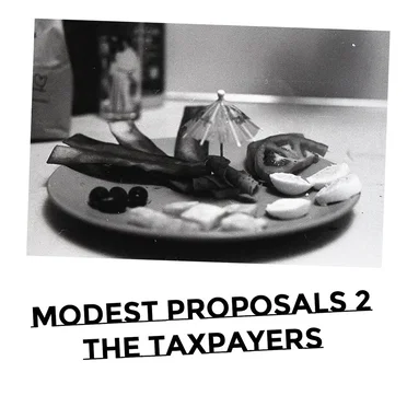 Modest Proposals 2 by The Taxpayers - album cover