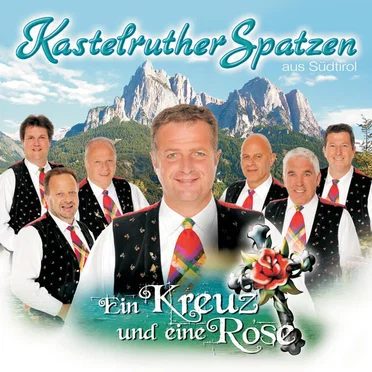 Ein Kreuz und eine Rose