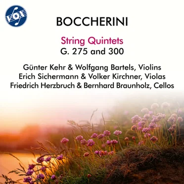 Boccherini: String Quintet in E Major, Op. 11 No. 5, G. 275 & String Quintet in A Minor, Op. 25 No. 6, G. 300 by Various Artists - album cover