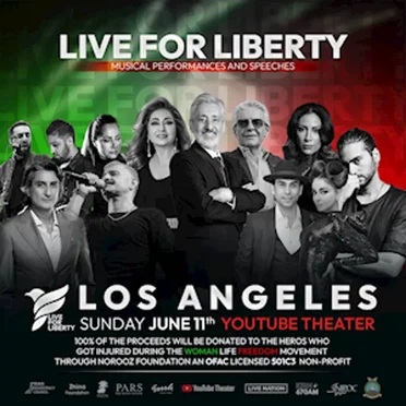 Live For Liberty Musical Performances And Speeches by Various Artists - album cover