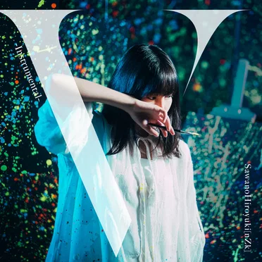 V - instrumental - by SawanoHiroyuki[nZk] - album cover