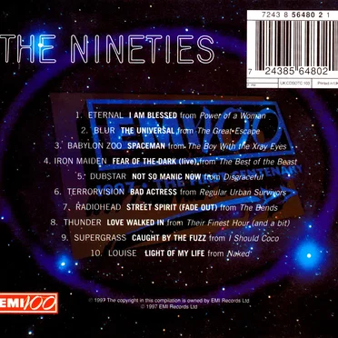 The Nineties by Various Artists - album cover