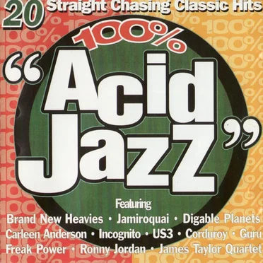 100% Acid Jazz by Various Artists - album cover