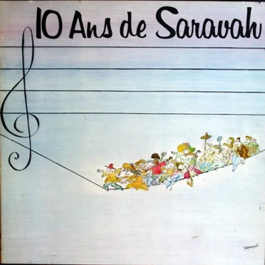 10 ans de Saravah by Various Artists - album cover
