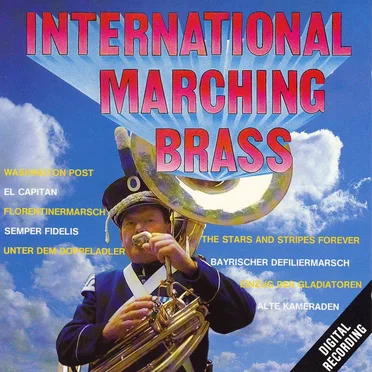 International Marching Brass by Various Artists - album cover
