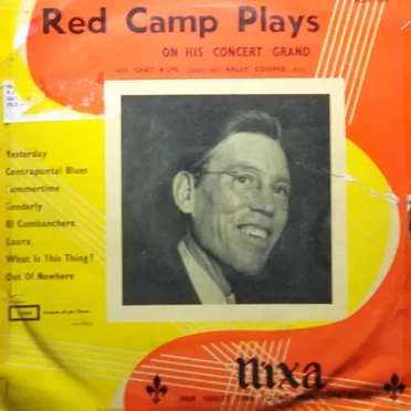 Red Camp Plays on His Concert Grand