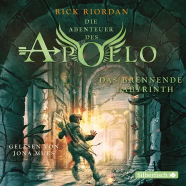 Die Abenteuer des Apollo, Teil 3: Das Brennende Labyrinth by Rick Riordan - album cover