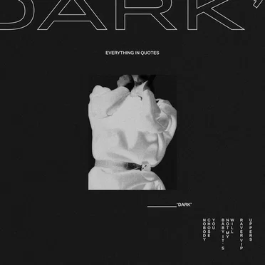 Everything In Quotes "DARK" by Christopher Port - album cover