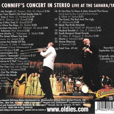 Concert in Stereo - Live at the Sahara Tahoe