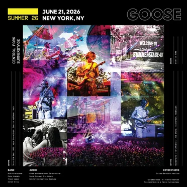 2026-06-21: Central Park SummerStage, New York, NY by Goose - album cover