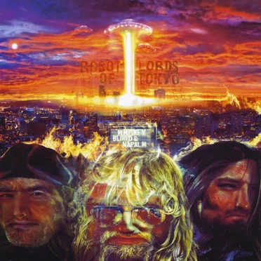 Whiskey, Blood & Napalm by Robot Lords of Tokyo - album cover